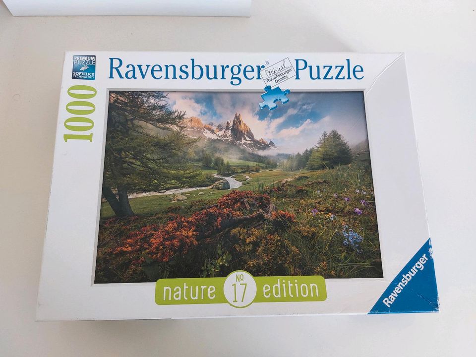 3x1000 Puzzle - Pferd, französische Alpen, Gewürze - Ravensburger in Düsseldorf