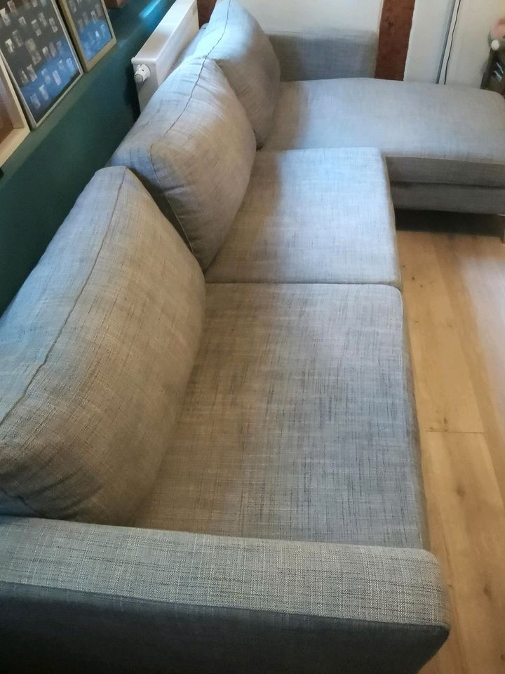 Ecksofa Karlstad Ikea grau in Bad Rodach