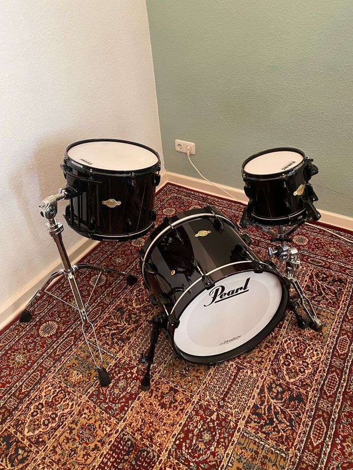 Pearl Masters Premium Birch Bop Set, custom order, Black Sparkle in Berlin