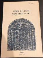 Türk Dilleri Arastirmalari - Cilt 6 - 1996 (Turkologie) Rheinland-Pfalz - Mainz Vorschau