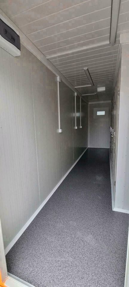 CONTAINER VERKAUF - Lieferung Deutschlandweit - Container mit WC, Toilette, Waschbecken, Warmwasserbereiter, Toilettenbereich, Hygienemodul, Toilettenbehälter, Veranstaltungsbehälter, Messebehälter in Essen