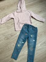 Mini Boden Next Mödchen Jeans Set Pulli Hoodie Rosa 110 Niedersachsen - Osterholz-Scharmbeck Vorschau