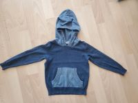 Dünner Strickpulli Kapuzenpullover blau Größe 98/104 Baden-Württemberg - Tettnang Vorschau