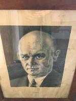 Ernst Thälmann Bild Erich Honecker KPD DDR  SED Honi Zone Thüringen - Gräfenroda Vorschau