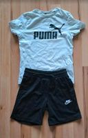 Kinder Puma T-Shirt Nike Short 122 128 Sport Unterricht Set Baden-Württemberg - Heidelberg Vorschau