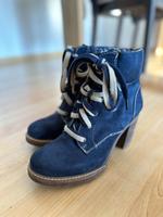 Hohe Schuhe Graceland 8 cm Absatz Größe 40 blau Niedersachsen - Nordhorn Vorschau