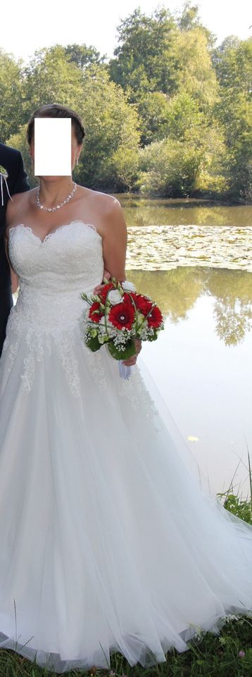 Brautkleid/Corsagenkleid/Hochzeitskleid, Größe 40/42 in Biberbach