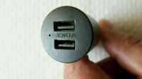 Nokia KFZ Adapter DC-20,12V/24V, USB Dual Stecker, schwarz Bayern - Eckental  Vorschau