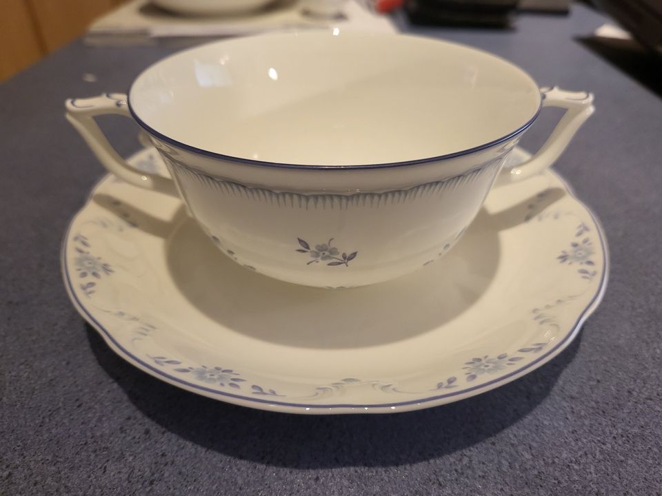 Villeroy & Boch Vienna Suppentasse mit Unterteller in Hünxe