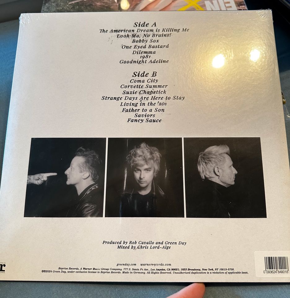 Green Day neues Album Saviors Limited Pink Vinyl Sealed in Krefeld