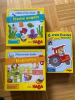 Haba Spiele 2+/3 Fische angeln; einkaufen und Puzzle Bremen - Schwachhausen Vorschau