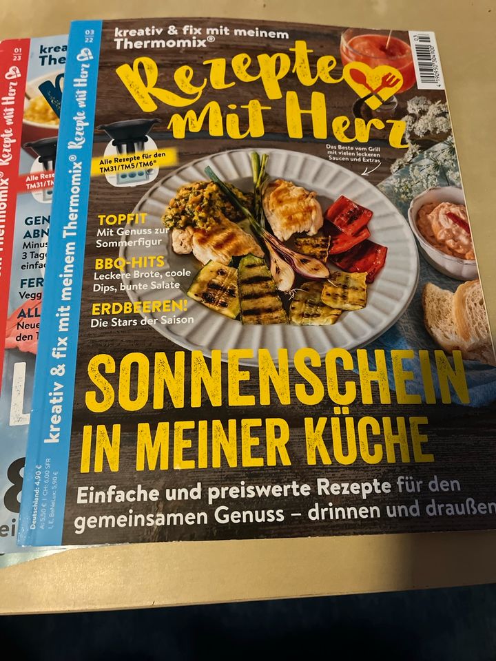 Verkaufe 6 Thermomix Rezepte mit Herz Zeitschriften je 4€ in Kandel