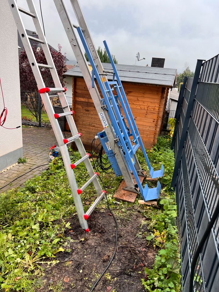 Solarlift Solaraufzug Stecklift Photovoltaik GEDA Miete vermieten in Hirzenhain