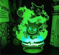 Anime Gengar LED Lampe Nachtlampe Nachtlicht LED Geschenk Nordrhein-Westfalen - Düren Vorschau