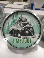 VW T1 Wanduhr "TIME TO GET OUT" *Borgmann* Nordrhein-Westfalen - Krefeld Vorschau