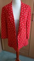 Roter Blazer mit weißen Punkten Hessen - Vellmar Vorschau