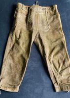 Trachtenlederhose Kniebund Braun Gr. 152 Bayern - Scheyern Vorschau