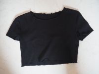 Zara crop top S schwarz basic Baden-Württemberg - Gomadingen Vorschau