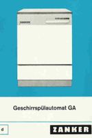 Zanker GA Geschirrspüler Spülmaschine Retro 60er Jahre gesucht Bayern - Plattling Vorschau