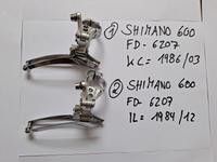 2x Shimano 600 6207 Umwerfer. TOP Stuttgart - Stuttgart-Ost Vorschau