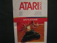 Atari 2600 Spielanleitung " Battlezone " Nordrhein-Westfalen - Kirchlengern Vorschau