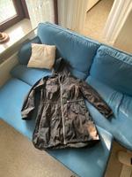 Windjacke Sommermantel 46 48 schwarz Jacke Mantel luftig Niedersachsen - Garbsen Vorschau
