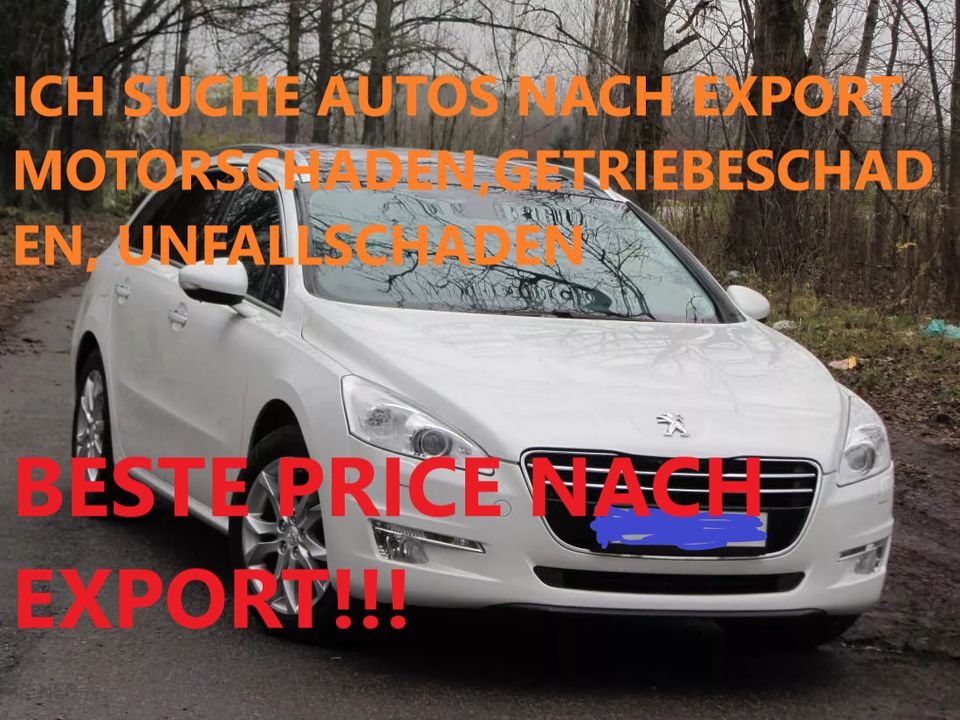 Ich suche Peugeot 508,3008,2008,308 Motorschade,Getribeschade in Wuppertal