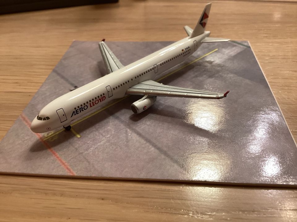 Herpa Wings Aero Lloyd Airbus A321. LIMITED EDITION! in Laufach