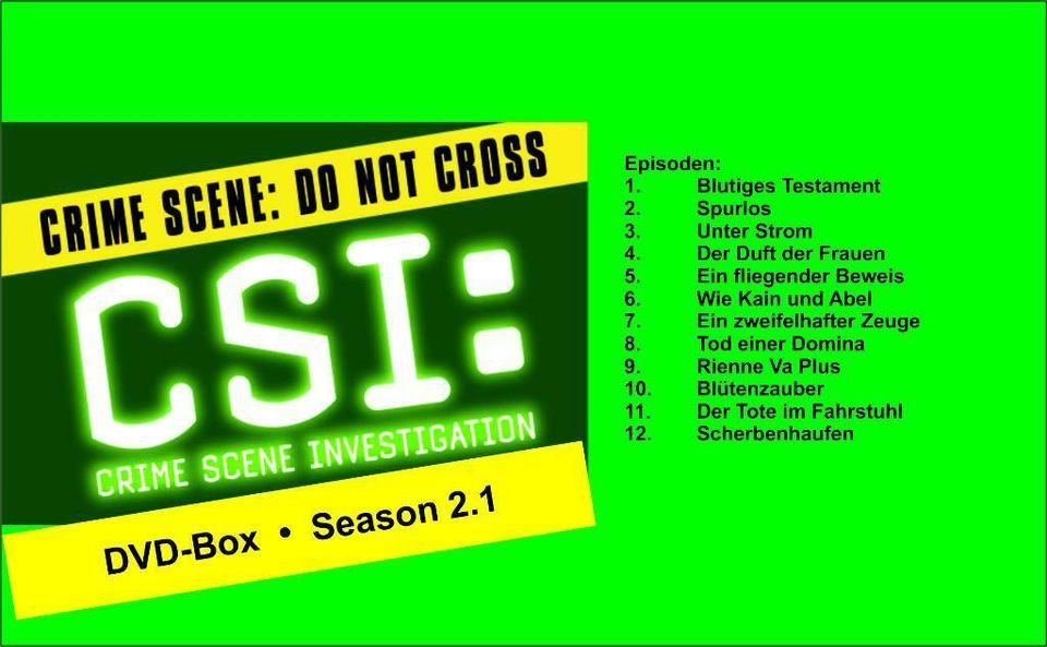 DVD Box CSI:Las Vegas 2.1 in Duisburg