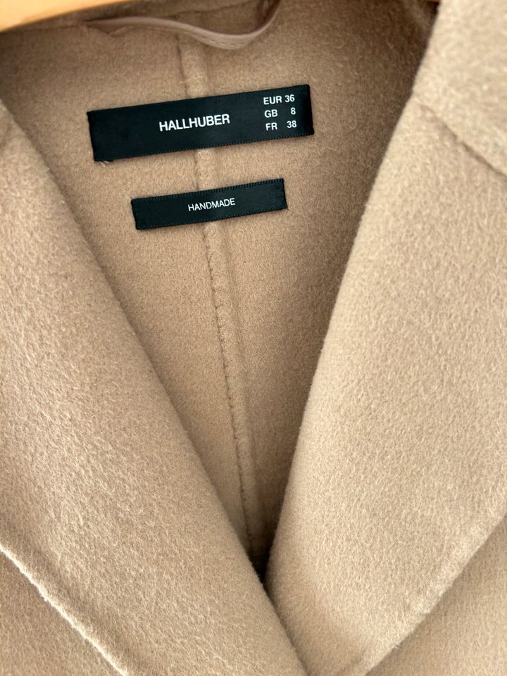 Hallhuber Wollmantel beige Größe 36 in Tübingen