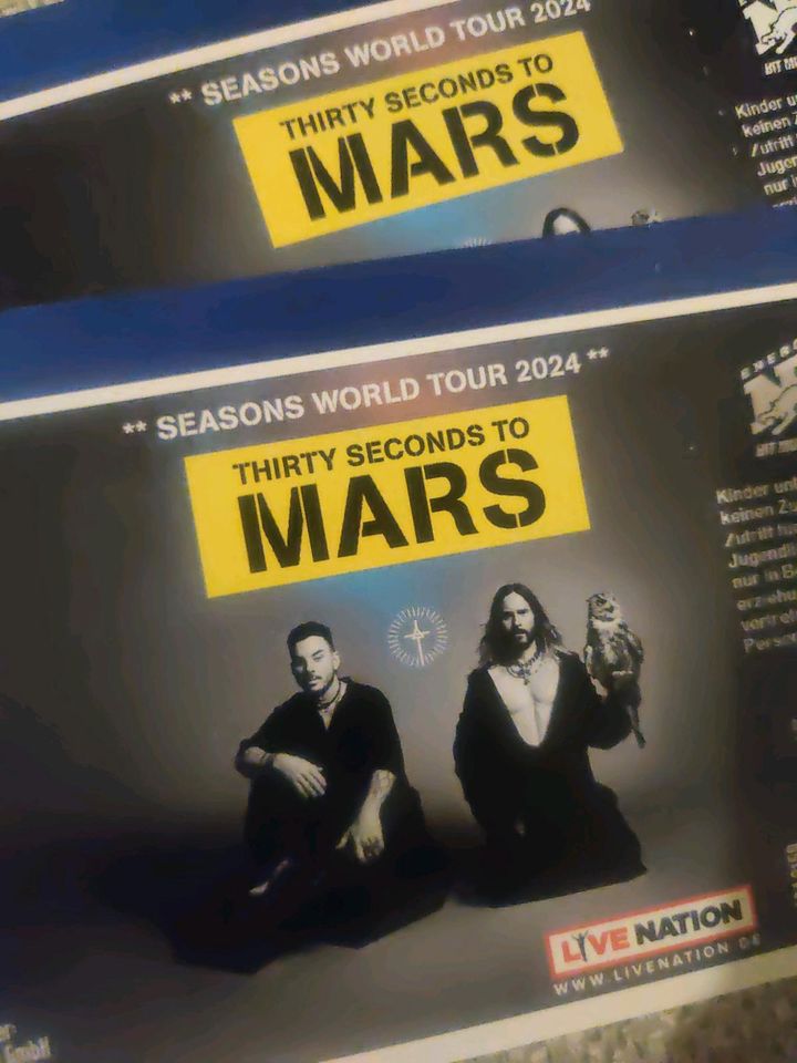 Thirty seconds to Mars Konzerttickets München in Augsburg