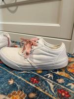 Vans sneaker Turnschuhe weiß Schuhe Stoff rosa Schnürsenkel Bayern - Fürth Vorschau