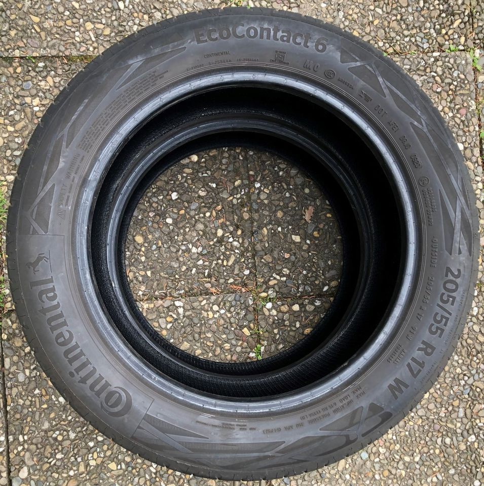 Sommerreifen 2x 205/55 R17 91W Continental EcoContact 6 MO in Mainz