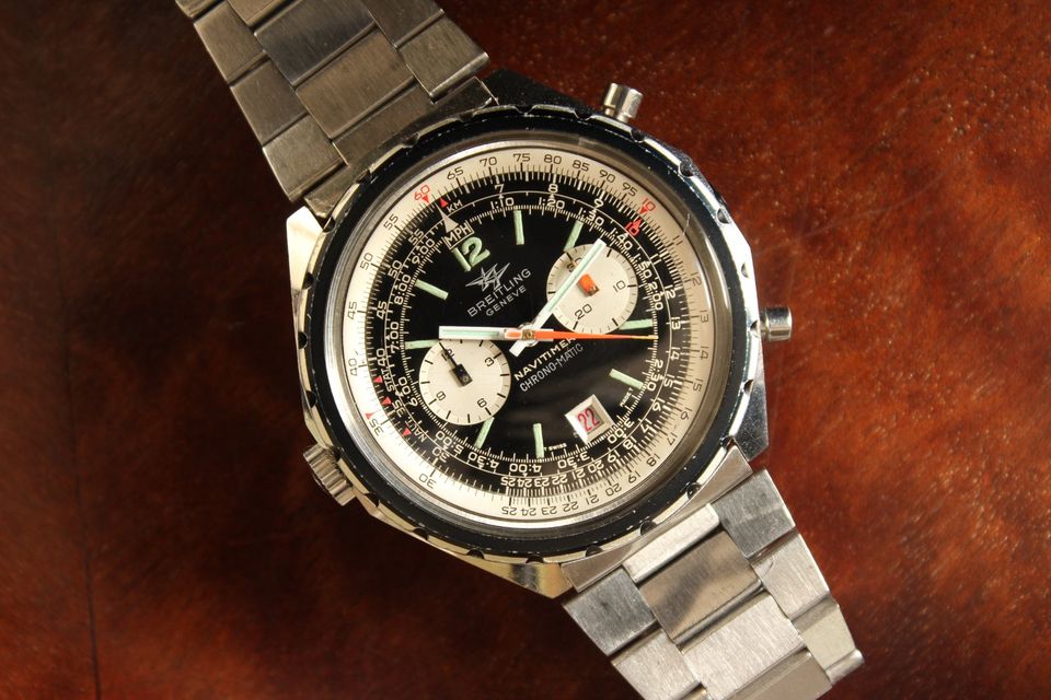 Breitling Chrono-Matic Navitimer Twin Jets 1806 Revision '1970er in Pforzheim