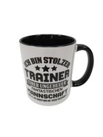 Tasse Trainer Geschenkidee mit Spruch Stolzer Trainer Kaffeetasse Nordrhein-Westfalen - Velbert Vorschau