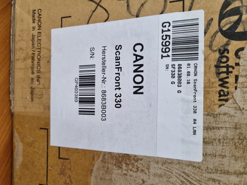 Canon Scanfront 330 A4 LAN Neu ungeöffnet in Scheßlitz