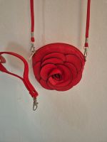 Vintage tanztasche Umhängetasche rot Rose  vontage Niedersachsen - Barver Vorschau