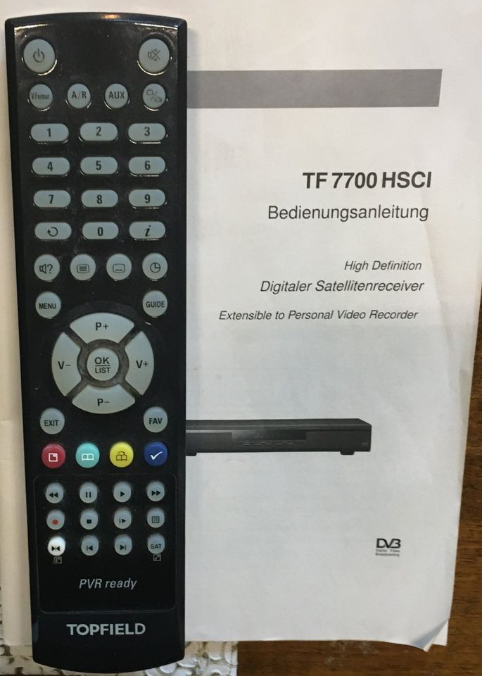 Digit. Satellitenreceiver Topfield TF7700 HSCI in Burgrieden