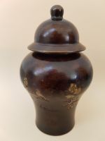 Kleine antike chinesische urnenförmige Bronze-Deckelvase München - Sendling-Westpark Vorschau