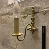 2 x Kerzenleuchte Wandlampe Messing Hessen - Obertshausen Vorschau