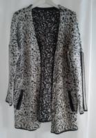 Damen Cardigan/Strickjacke Gr. M Schwarz/Weiß gescheckt Saarland - Namborn Vorschau