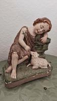 Heiligenfigur Figur Jesus Johannes Alt Gips Shabby Patina Vintage Dortmund - Hörde Vorschau