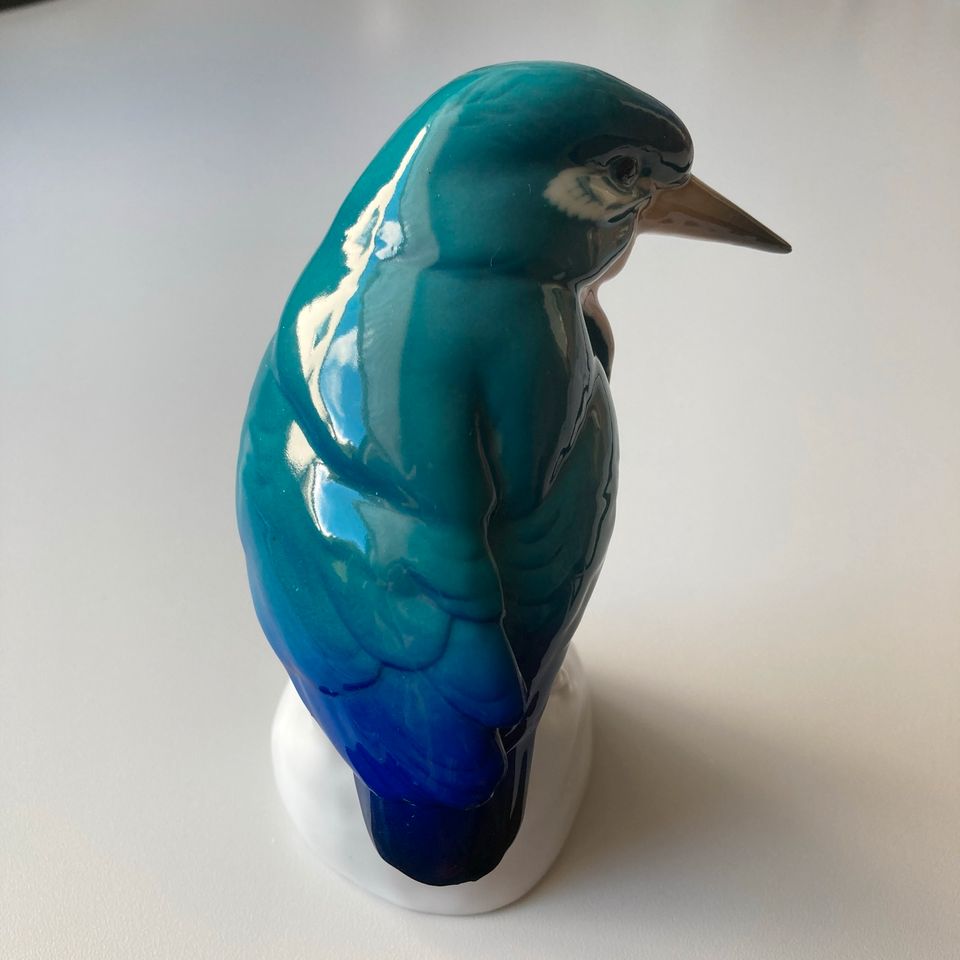 Eisvogel von Ens Porzellan Volkstadt in Herdecke