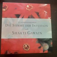 52 Affirmationskarten "Die Stimme der Intuition" v. Shakti Gawain Bayern - Neusäß Vorschau