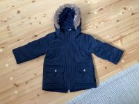 H&M Winterjacke / Parka / Gr.92 / dunkelblau Bayern - Obertaufkirchen Vorschau