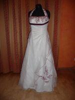 Brautkleid /Hochzeitskleid in creme und rot, A-Linie, Größe 42-44 Nordrhein-Westfalen - Bad Wünnenberg Vorschau