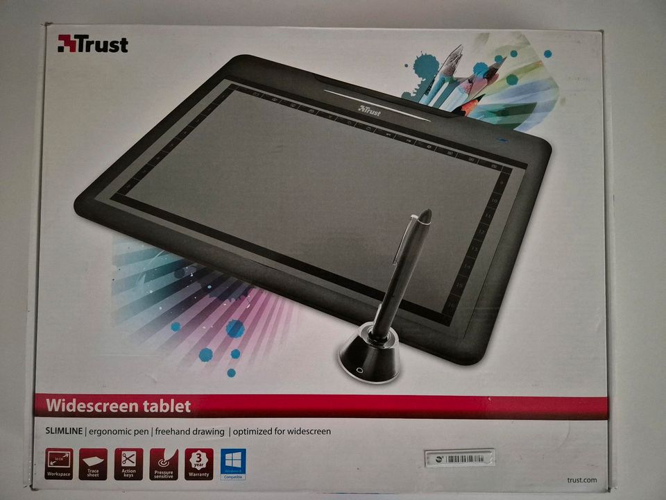 Trust Widescreen Grafiktablet SLIMLINE in Hannover