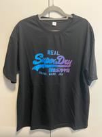 Shirt mit Aufdruck - Schwarz Gr. XL (M) Rheinland-Pfalz - Fell Vorschau