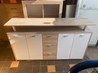 Kommode Highboard Sonoma Eiche Weiß Mecklenburg-Vorpommern - Bergen auf Rügen Vorschau