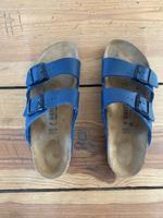 Birkenstock Leder blau Gr. 42 Berlin - Zehlendorf Vorschau